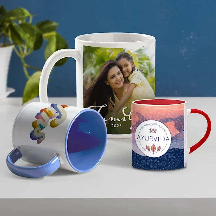 Custom mug merchandise drop