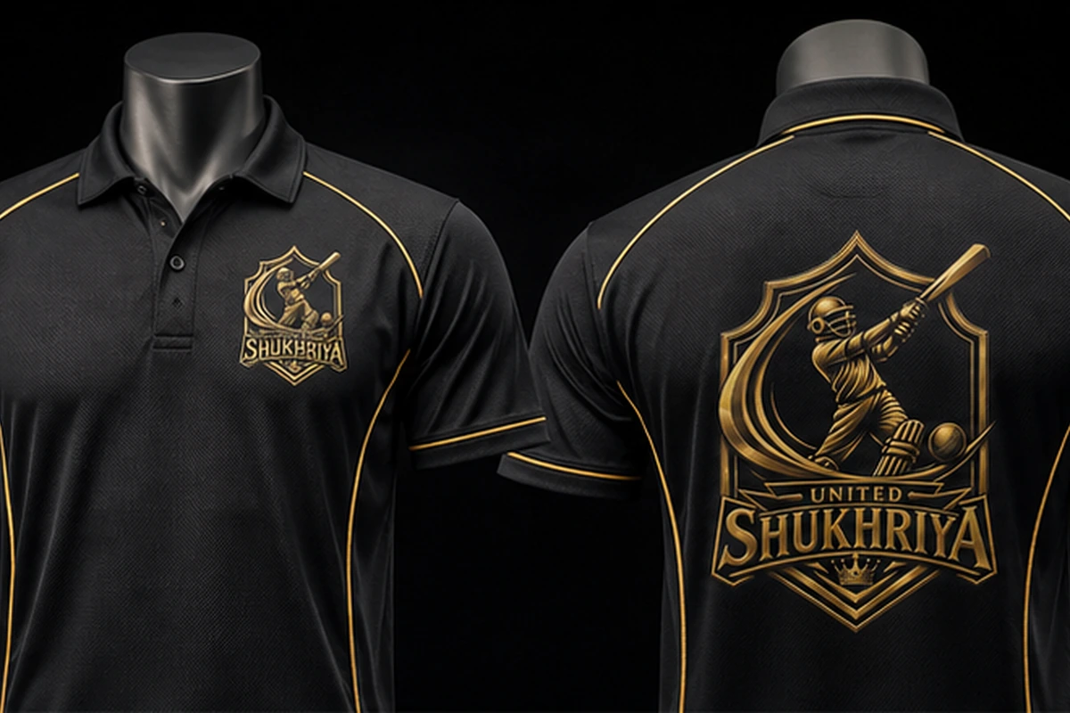 United Shukhriya branded team apparel