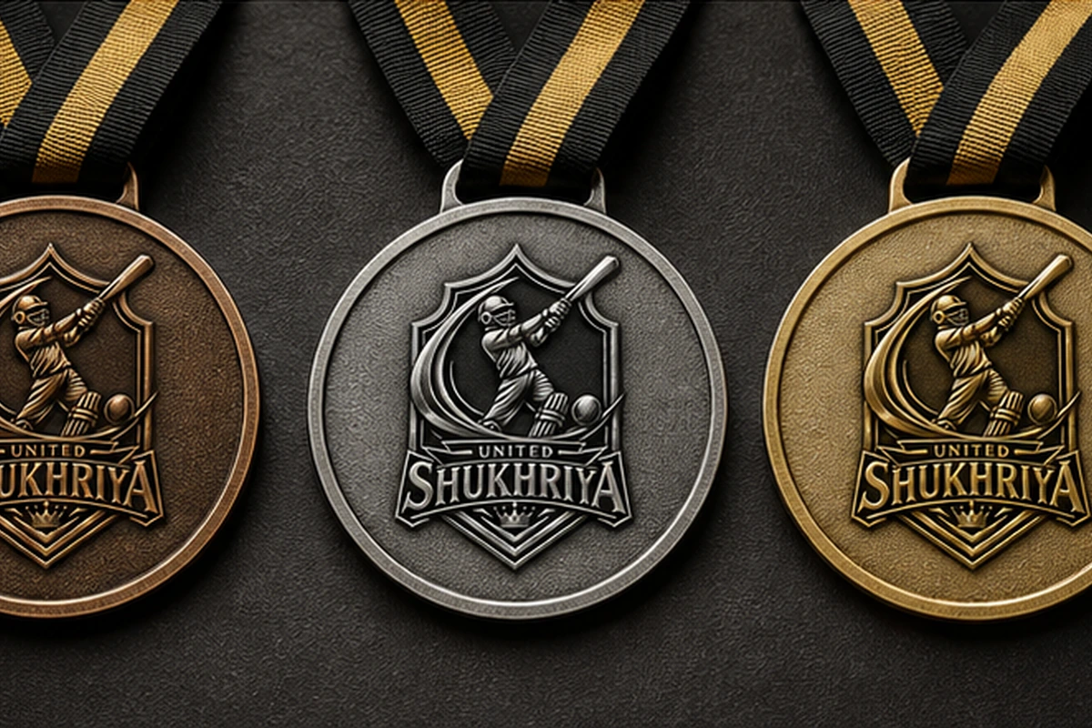 United Shukhriya branded medals