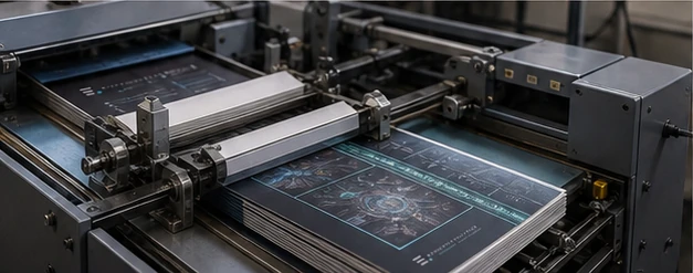 Company Brochures & Catalogues production equipment and process