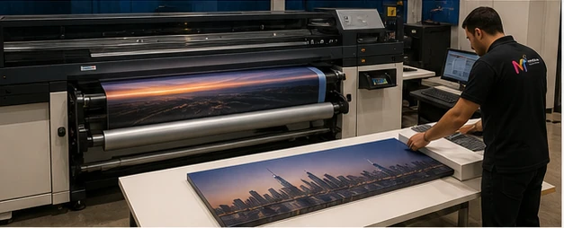 Canvas & Photo Printing production equipment and process