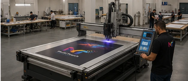 Event & Exhibition Branding production equipment and process