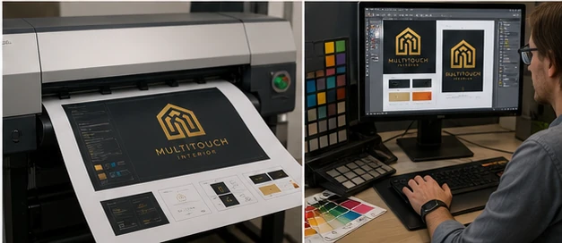 Graphic Design production equipment and process
